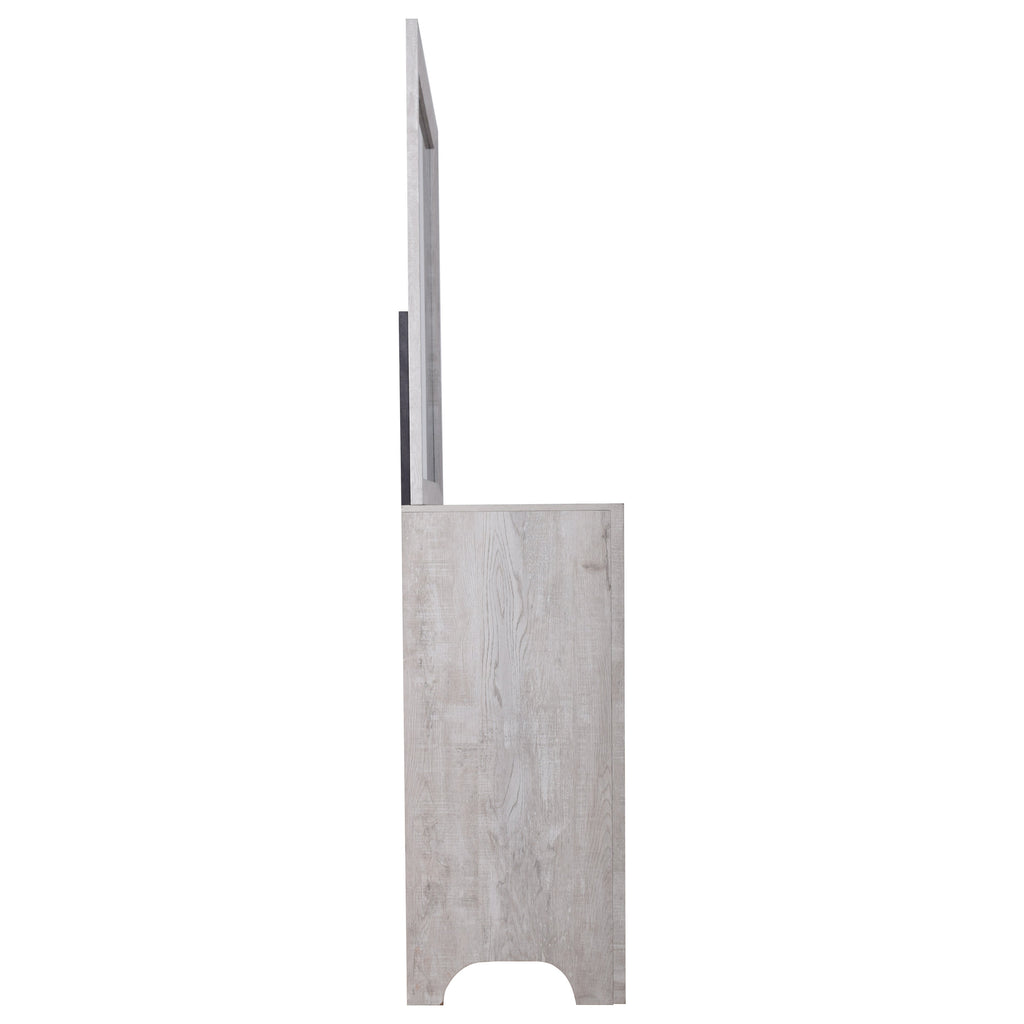 Biscayne Mirror- Driftwood