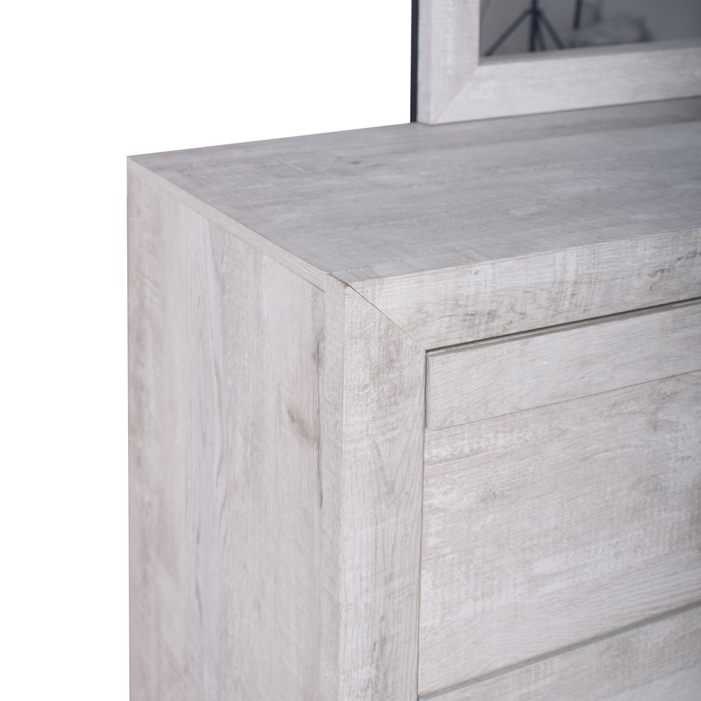 Biscayne Mirror- Driftwood