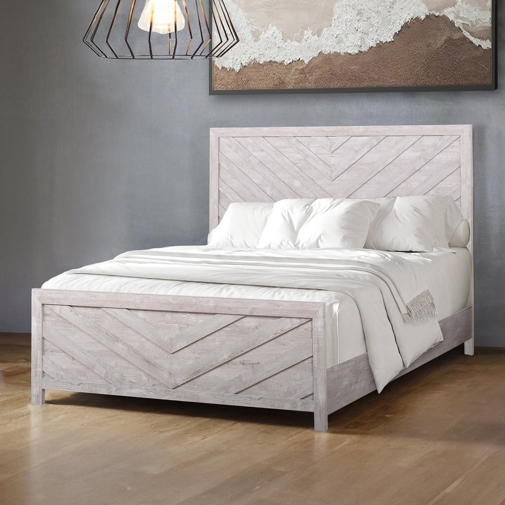 Biscayne Hb,Fb, & King Bed - Driftwood