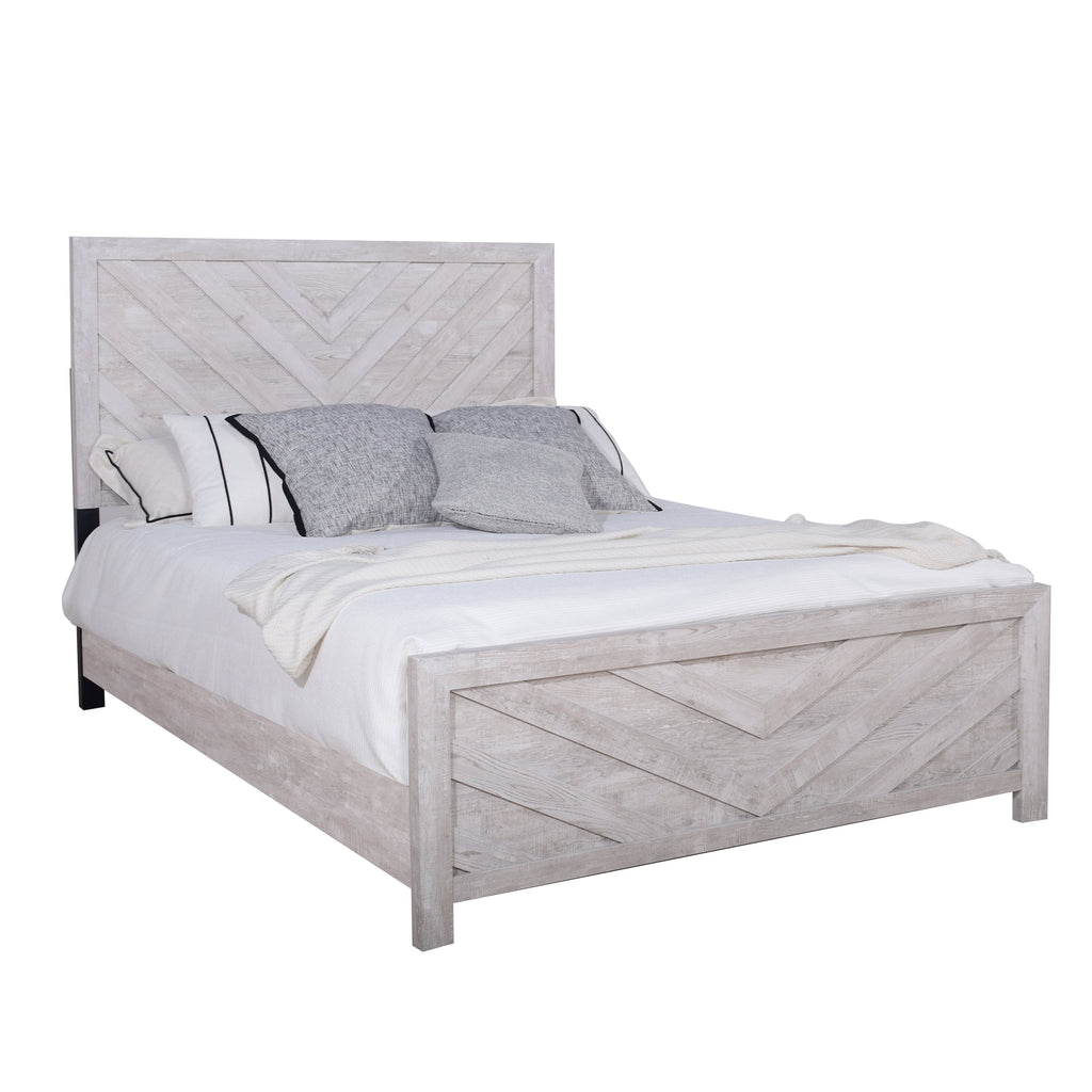 Biscayne Hb,Fb, & King Bed - Driftwood