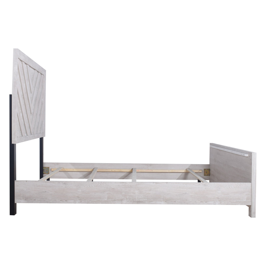 Biscayne Hb,Fb, & Queen Bed - Driftwood