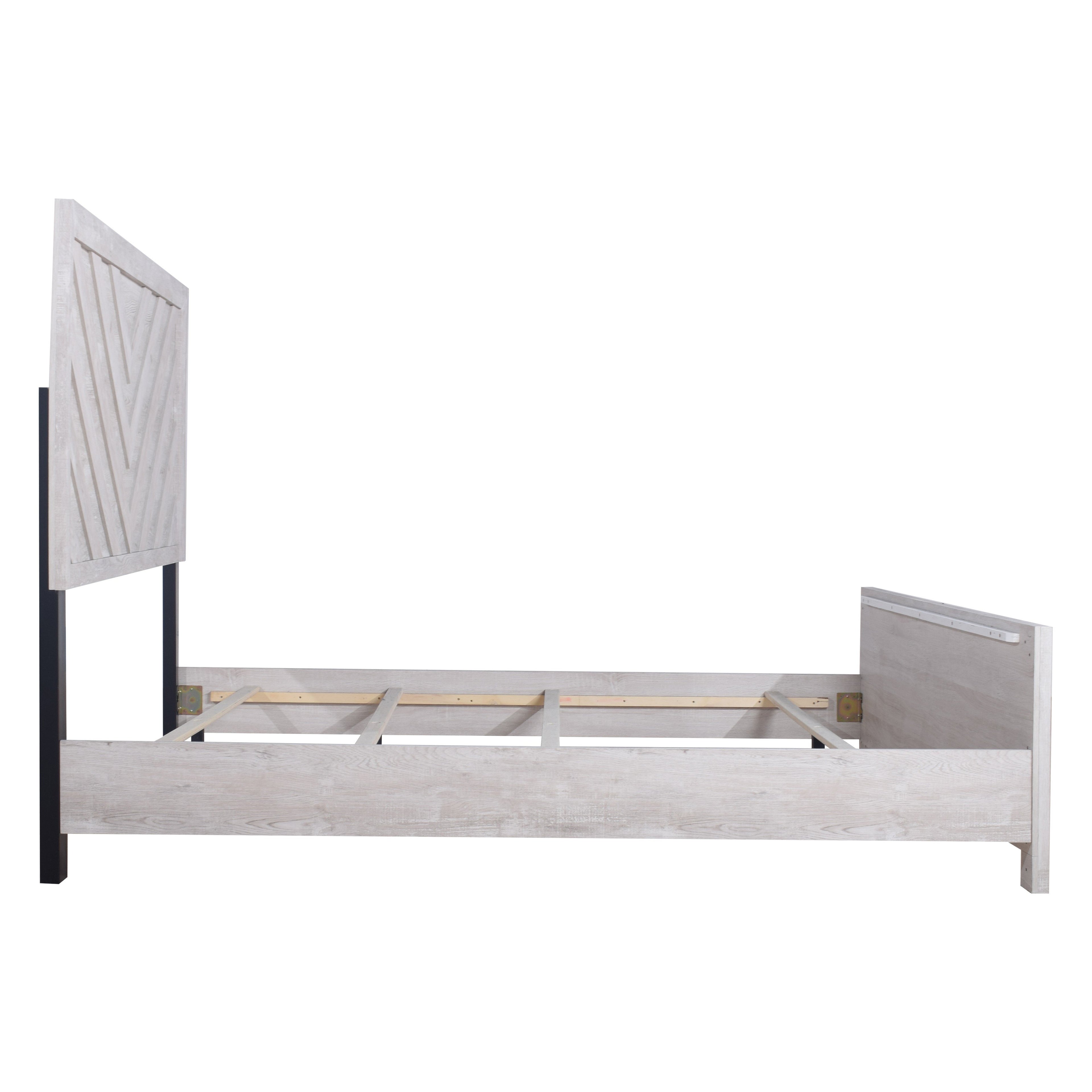 Biscayne Hb,Fb, & Queen Bed - Driftwood