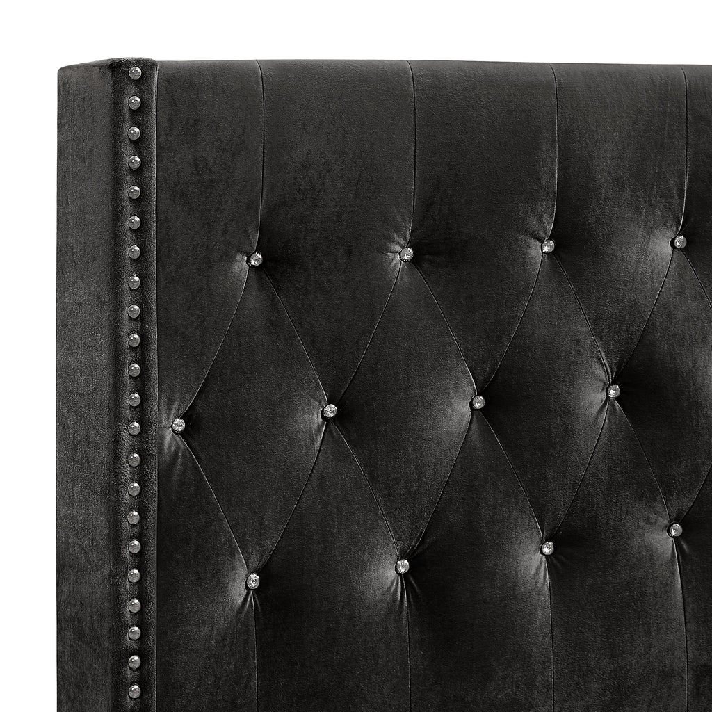 Huxley Hb, Fb King Bed - Black