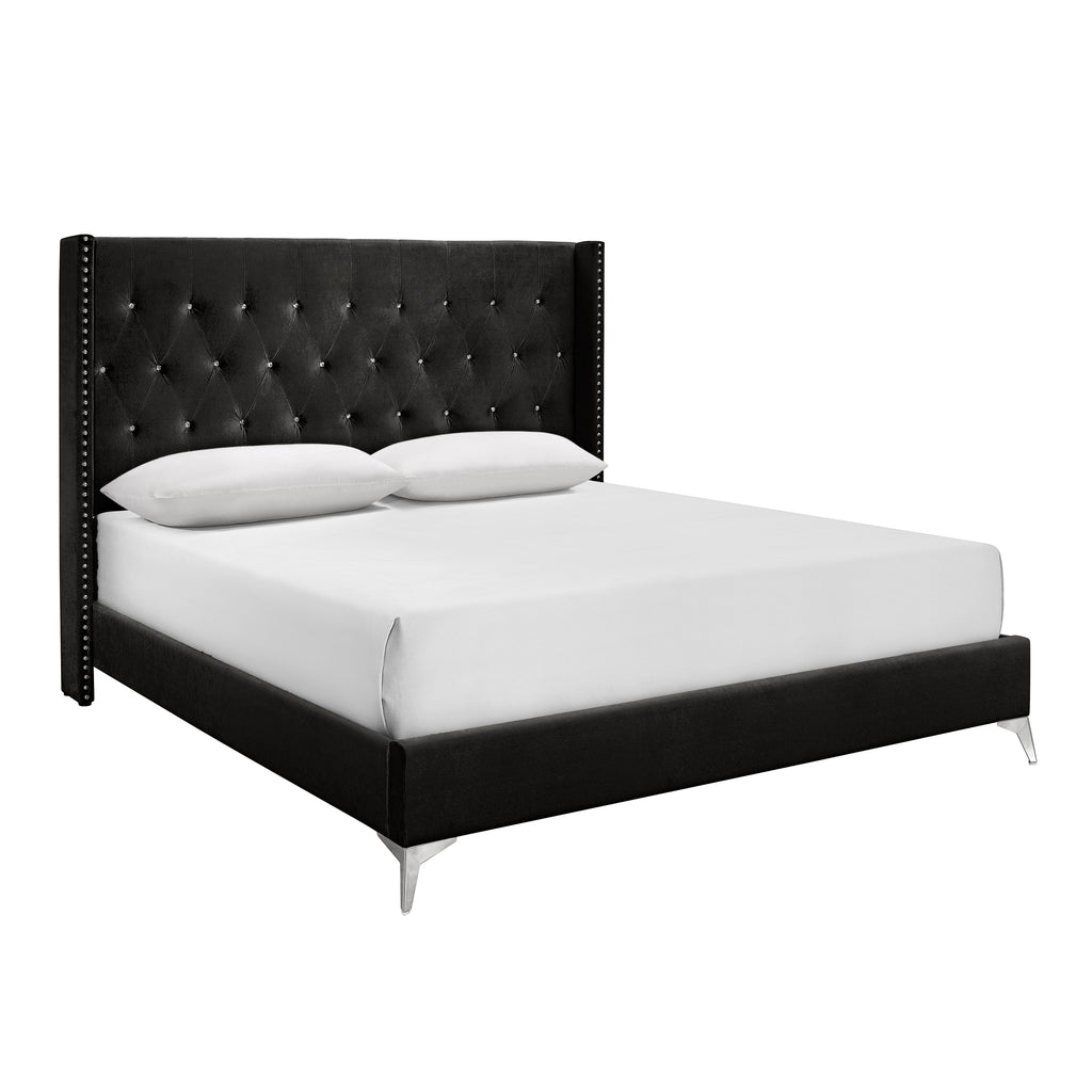 Huxley Hb, Fb Cal King Bed - Black