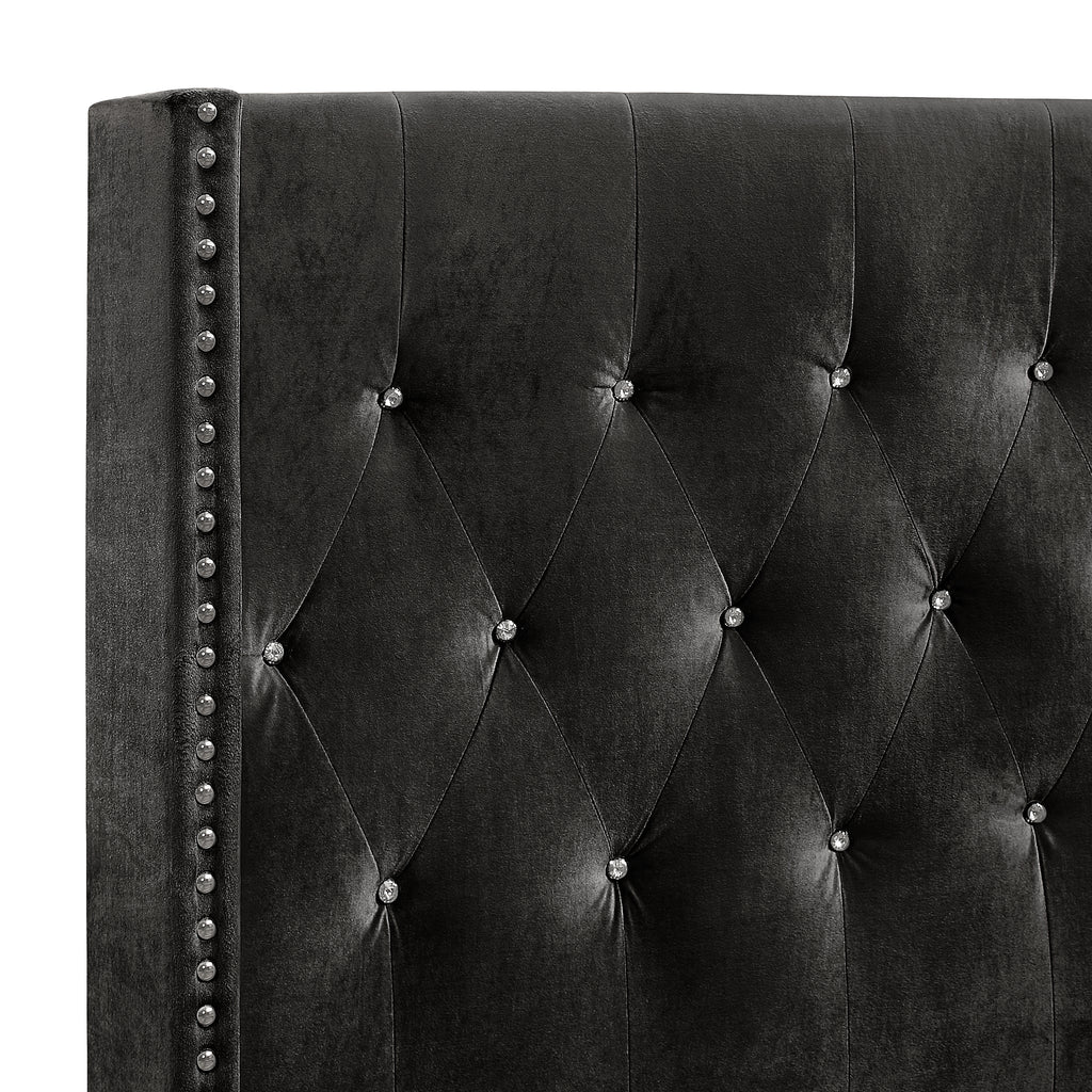 Huxley Hb, Fb Cal King Bed - Black