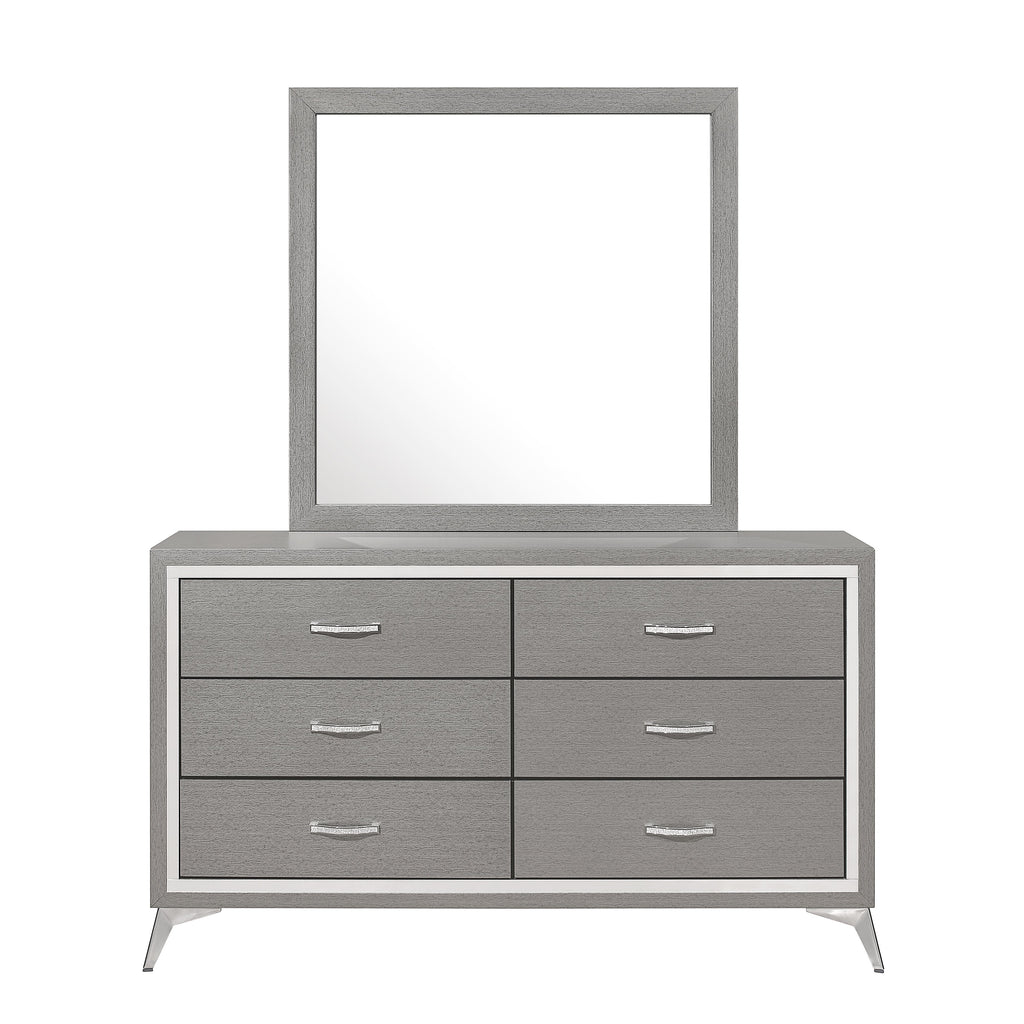 Huxley Mirror-Gray