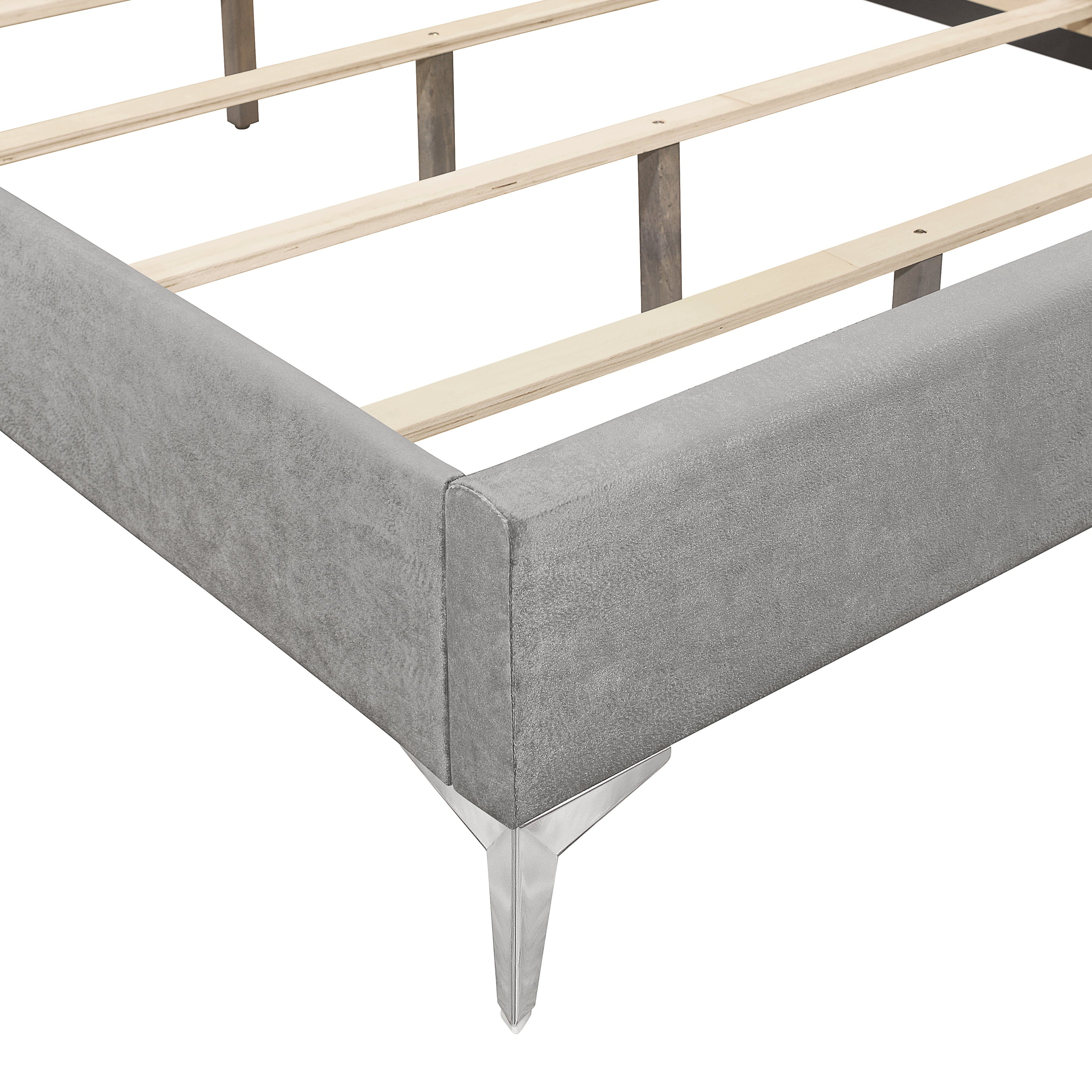 Huxley Hb, Fb Cal King Bed - Gray