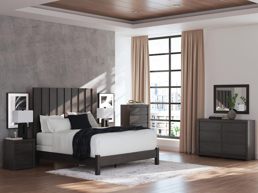 Fraluna Chest of Drawers in Charcoal, alternate view 12