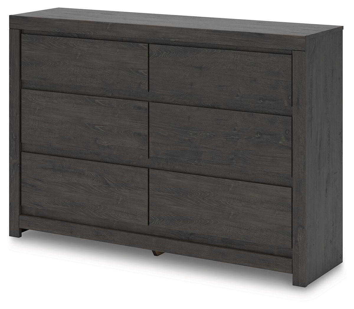 Fraluna Dresser in Charcoal, angle view