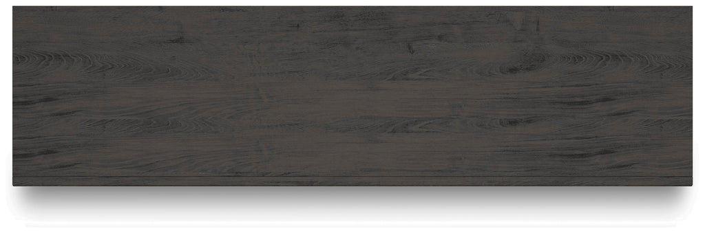 Fraluna Dresser in Charcoal, top view