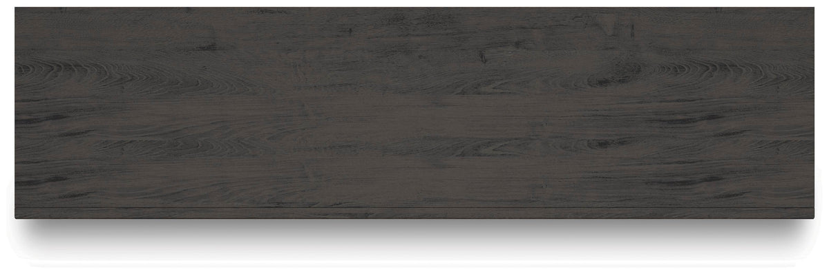 Fraluna Dresser in Charcoal, top view