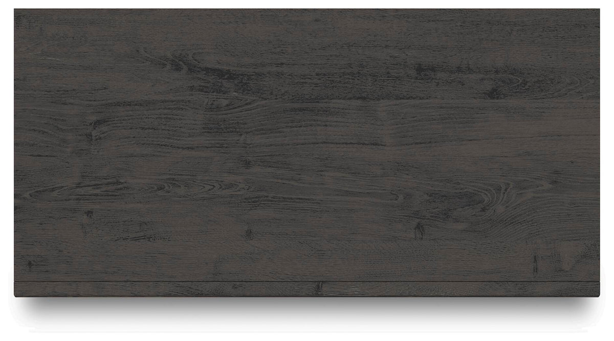 Fraluna Chest of Drawers in Charcoal, top view