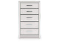 Birmonton Queen Upholstered Bed, Dresser, Mirror and Chest