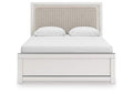 Birmonton Queen Upholstered Panel Platform Bed and Dresser