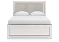 Birmonton Queen Upholstered Panel Bed, Dresser and Chest