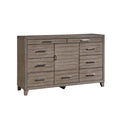 Harrisburg 9 Drawer Dresser-Walnut