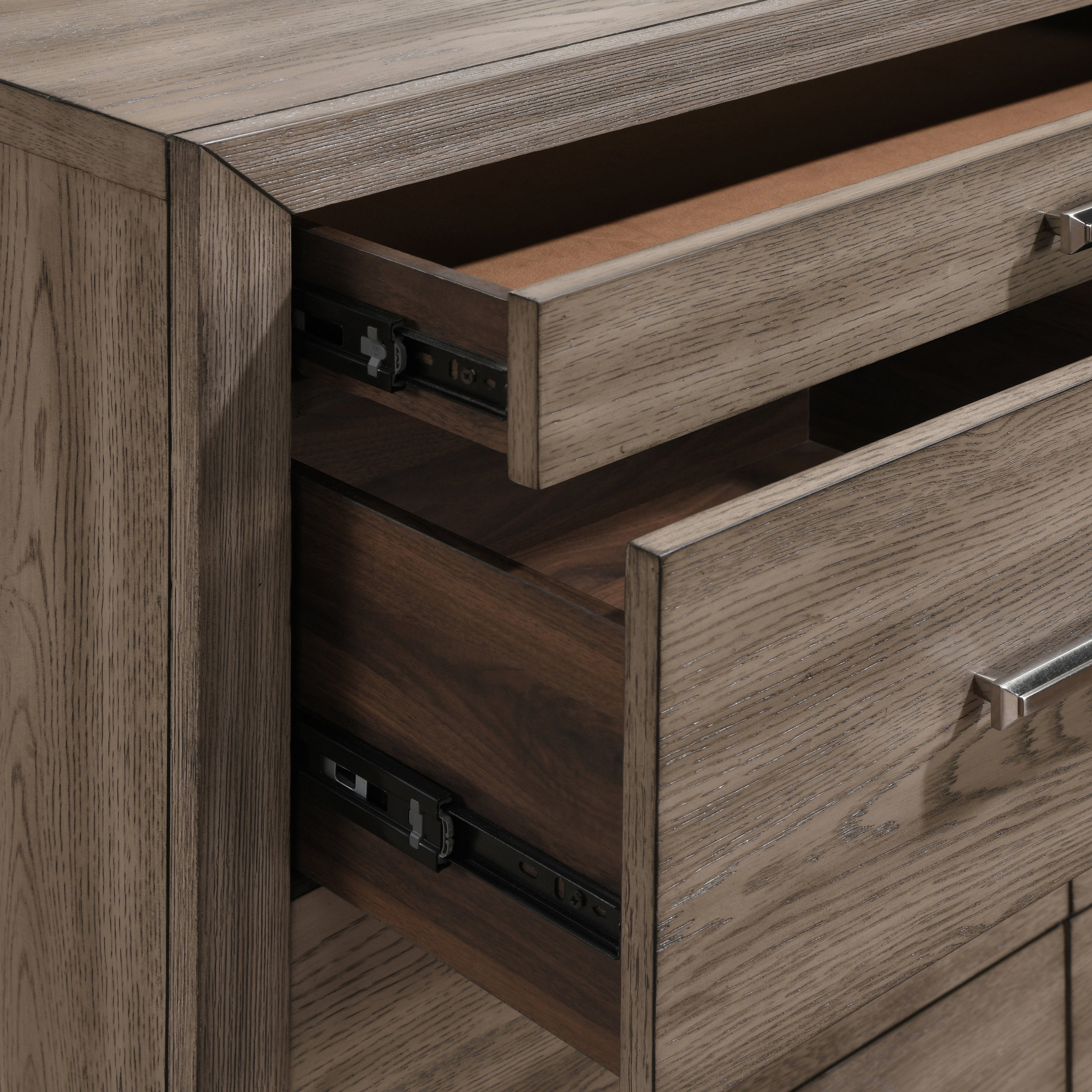 Harrisburg 9 Drawer Dresser-Walnut