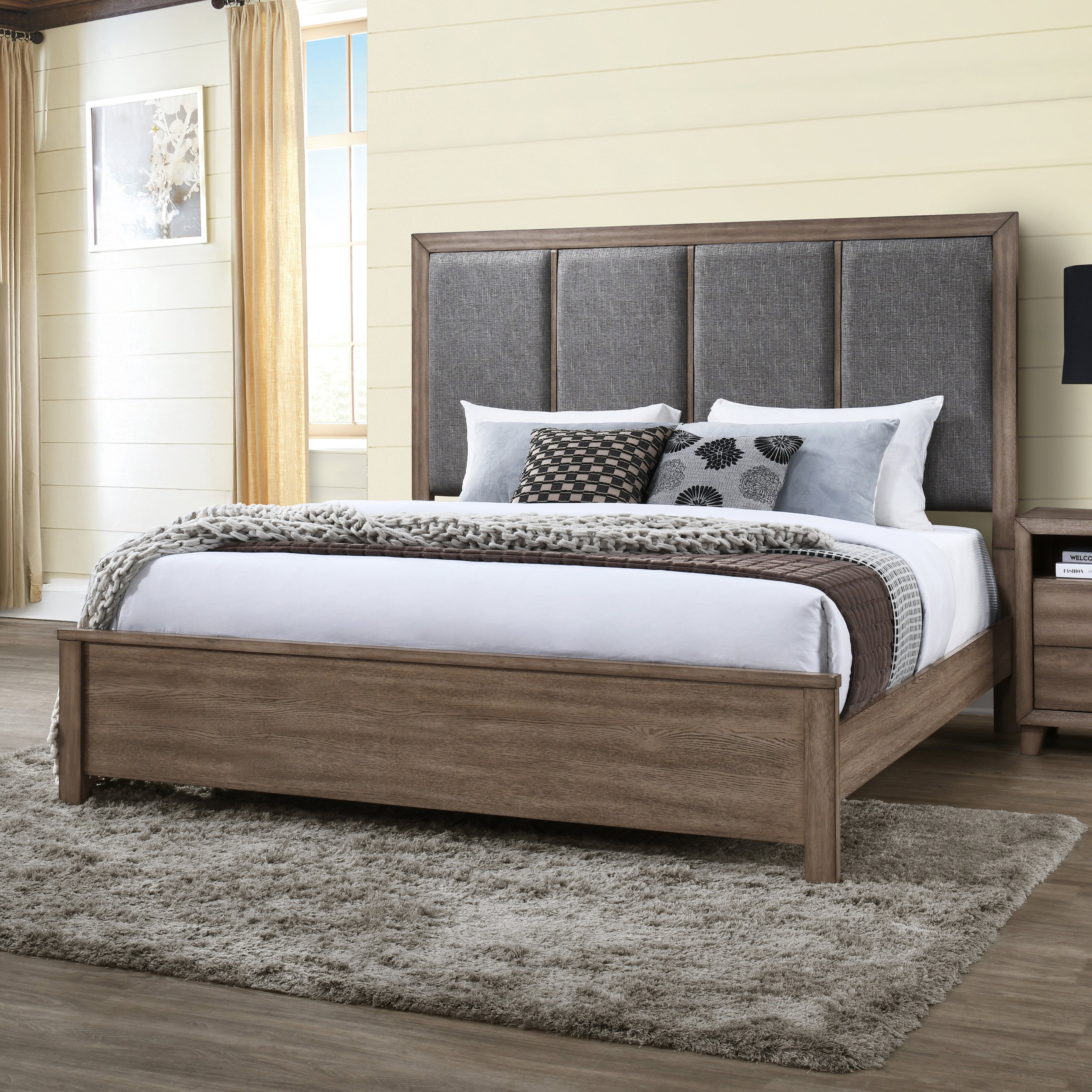 Harrisburg King Bed - Waln