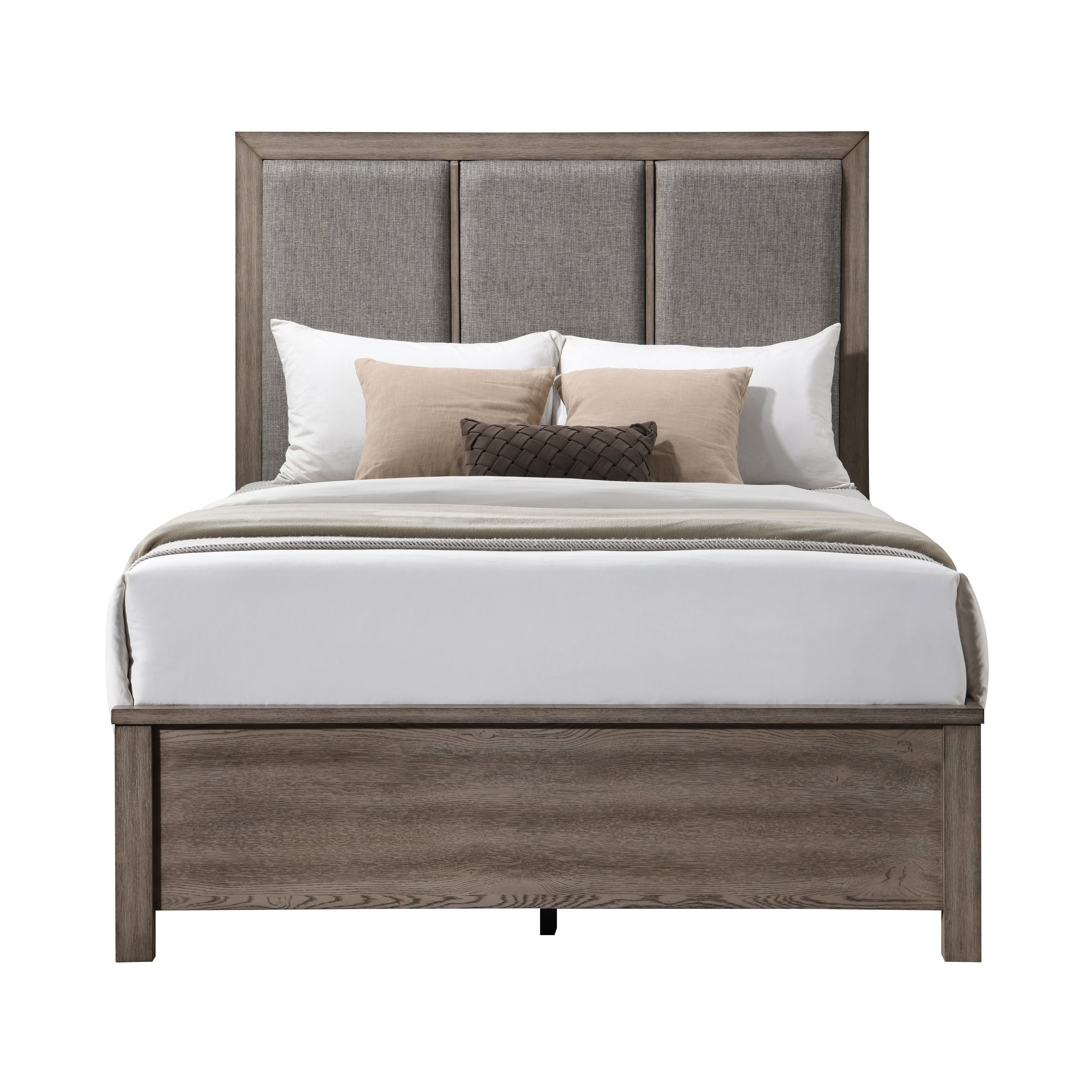 Harrisburg Queen Bed - Walnut