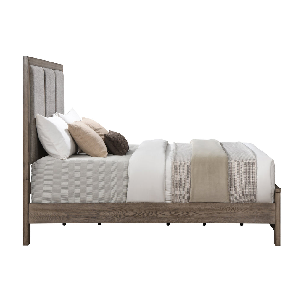 Harrisburg Queen Bed - Walnut
