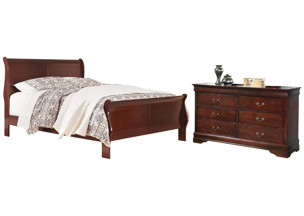Alisdair Queen Sleigh Bed with Dresser