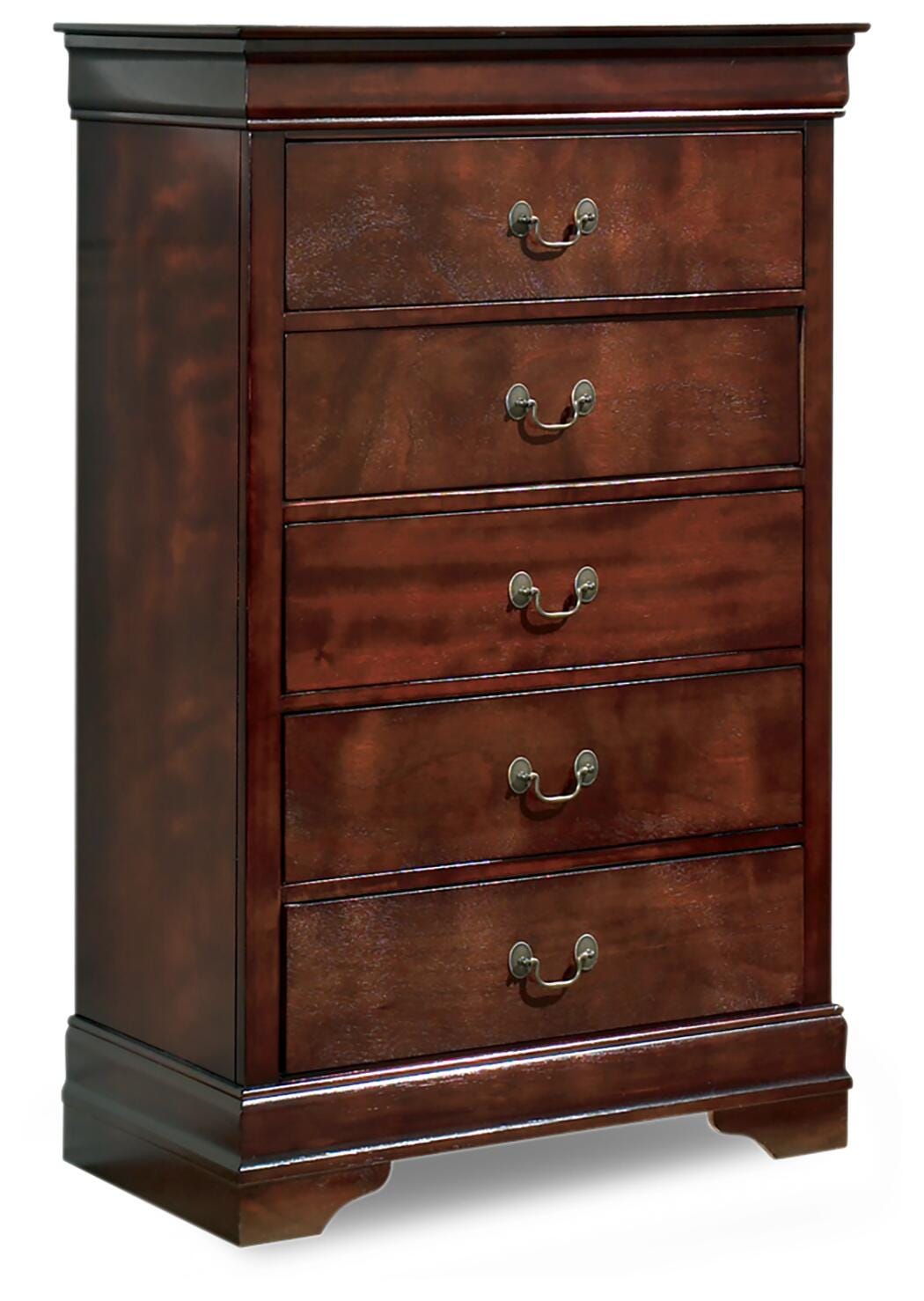 Alisdair Chest of Drawers in Reddish Brown, alternate view 2