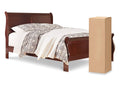 Alisdair Queen Sleigh Bed with 8" Chime Innerspring Mattress