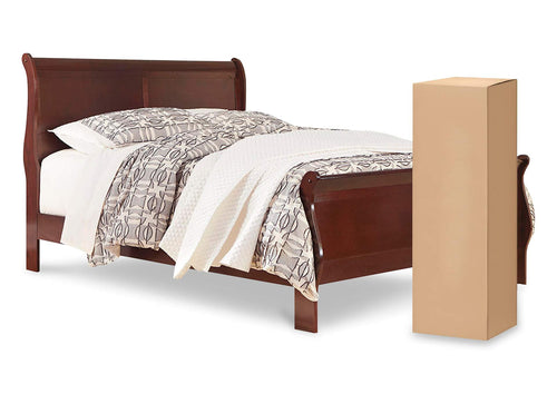 Alisdair Queen Sleigh Bed with 8" Chime Innerspring Mattress
