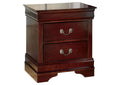 Alisdair Twin Sleigh Bed with Mirrored Dresser, Chest and 2 Nightstands
