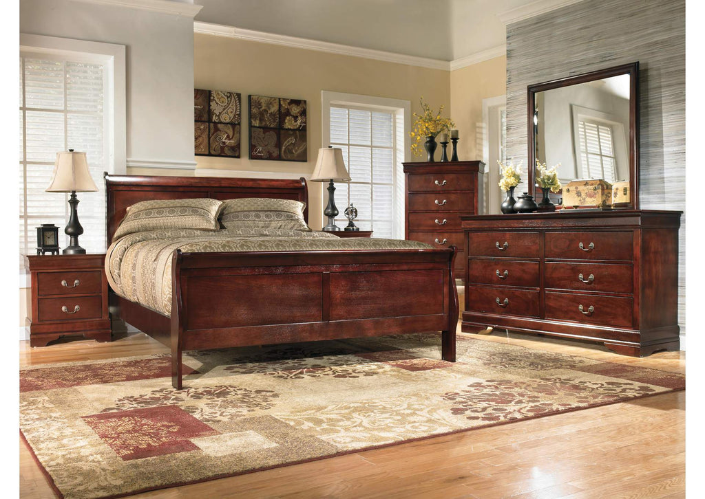 Alisdair King Sleigh Bed with 2 Nightstands
