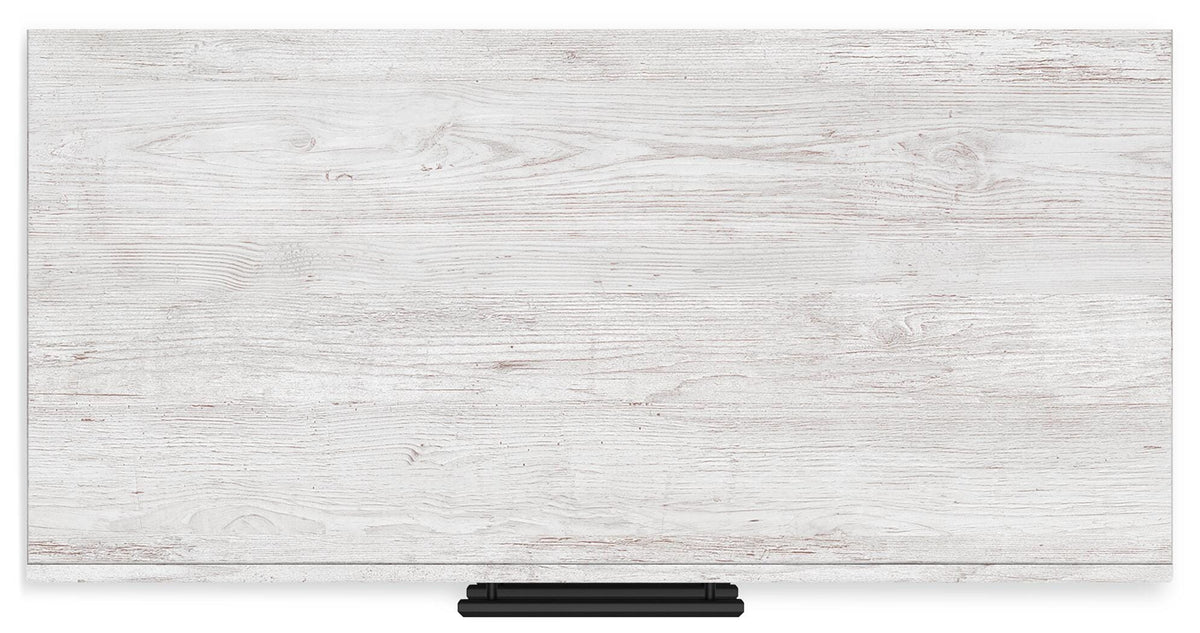 Cayboni Chest of Drawers in Whitewash, top view
