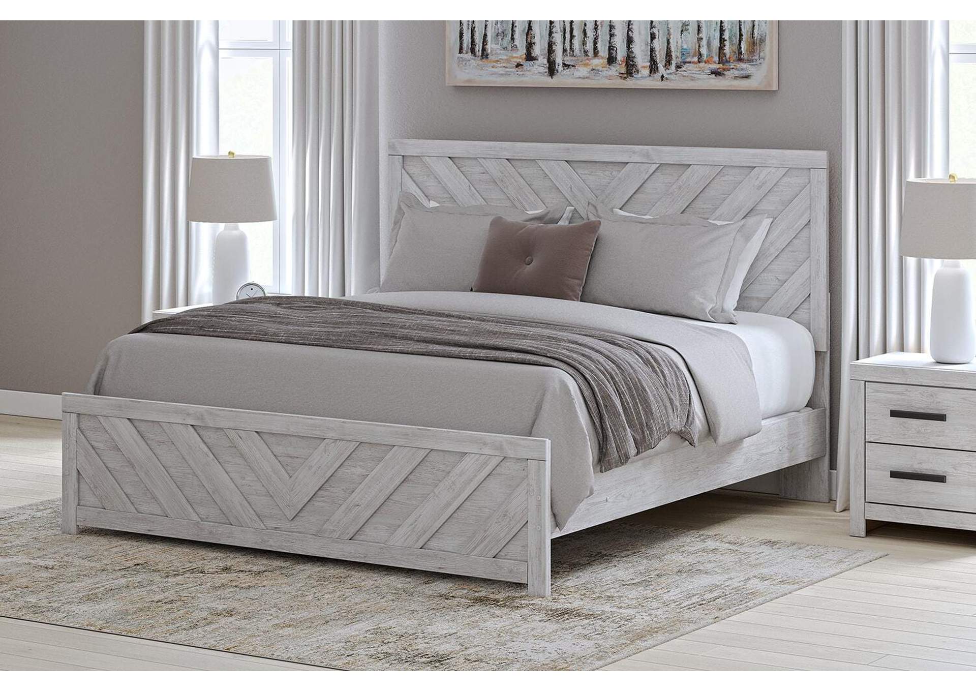 Cayboni King Panel Bed