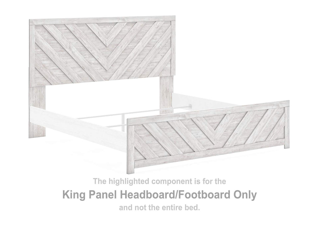 Cayboni King Panel Bed