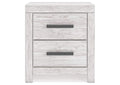 Cayboni Full Panel Bed with Mirrored Dresser, Chest and 2 Nightstands