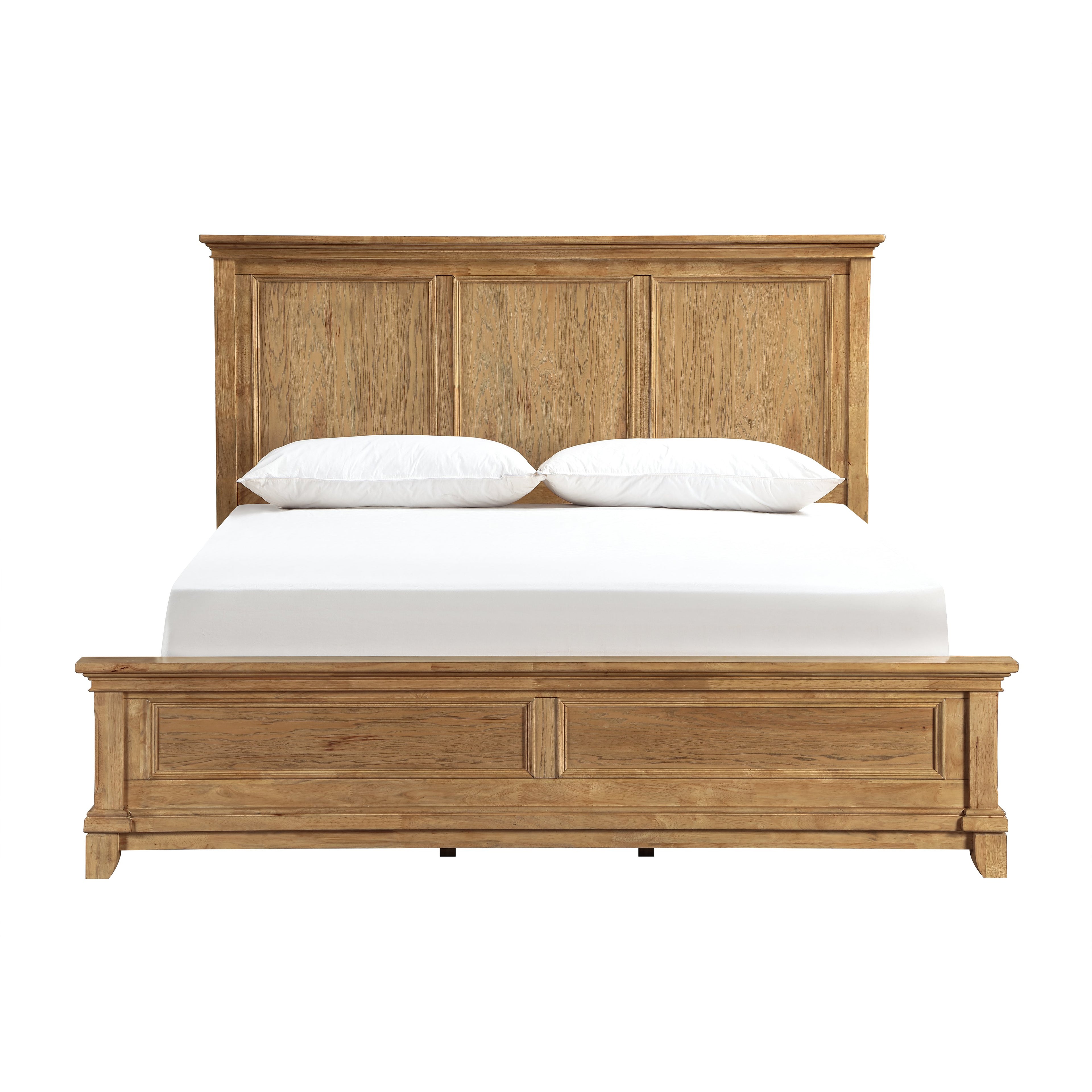 Sunstone Panel King Bed - Honey
