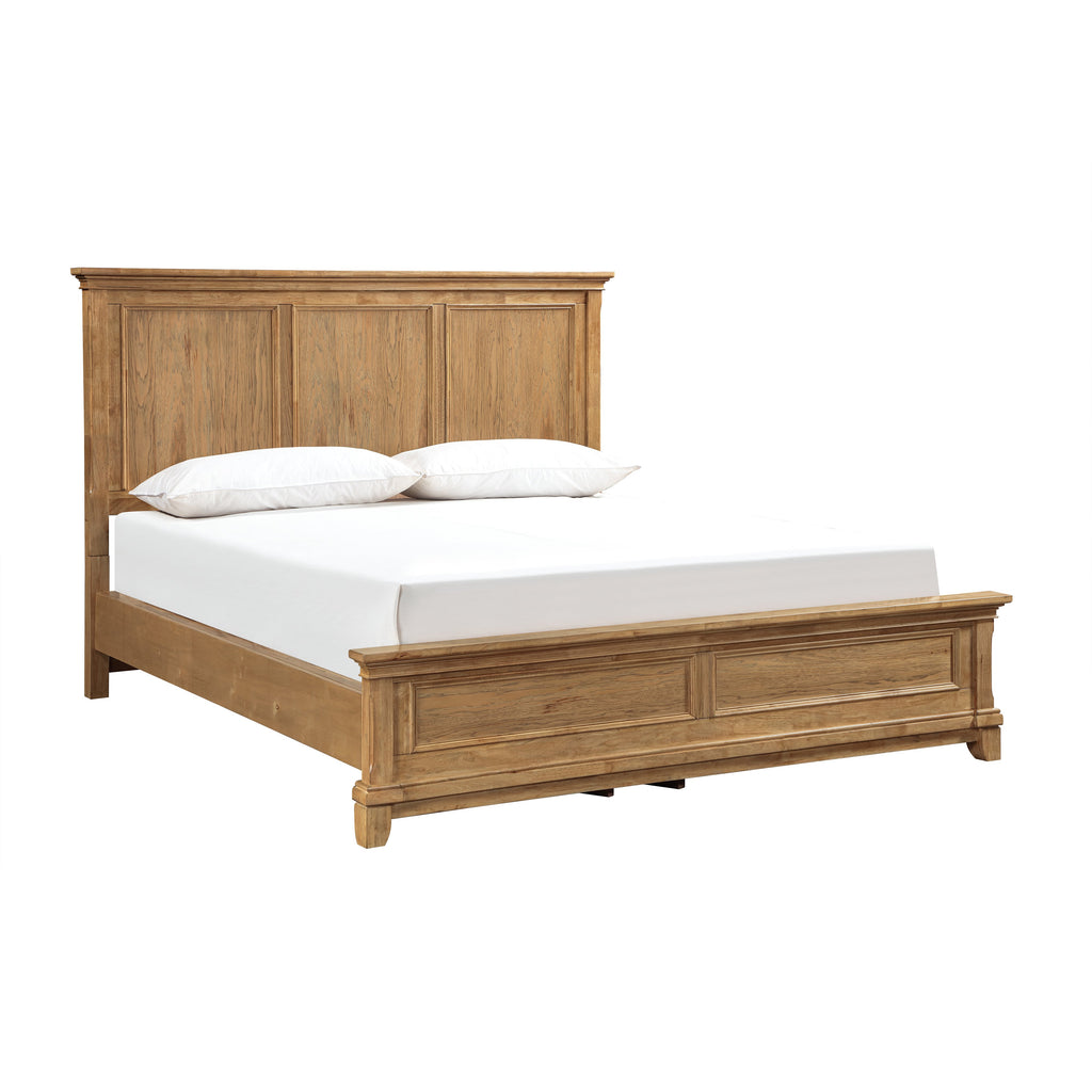 Sunstone Panel King Bed - Honey