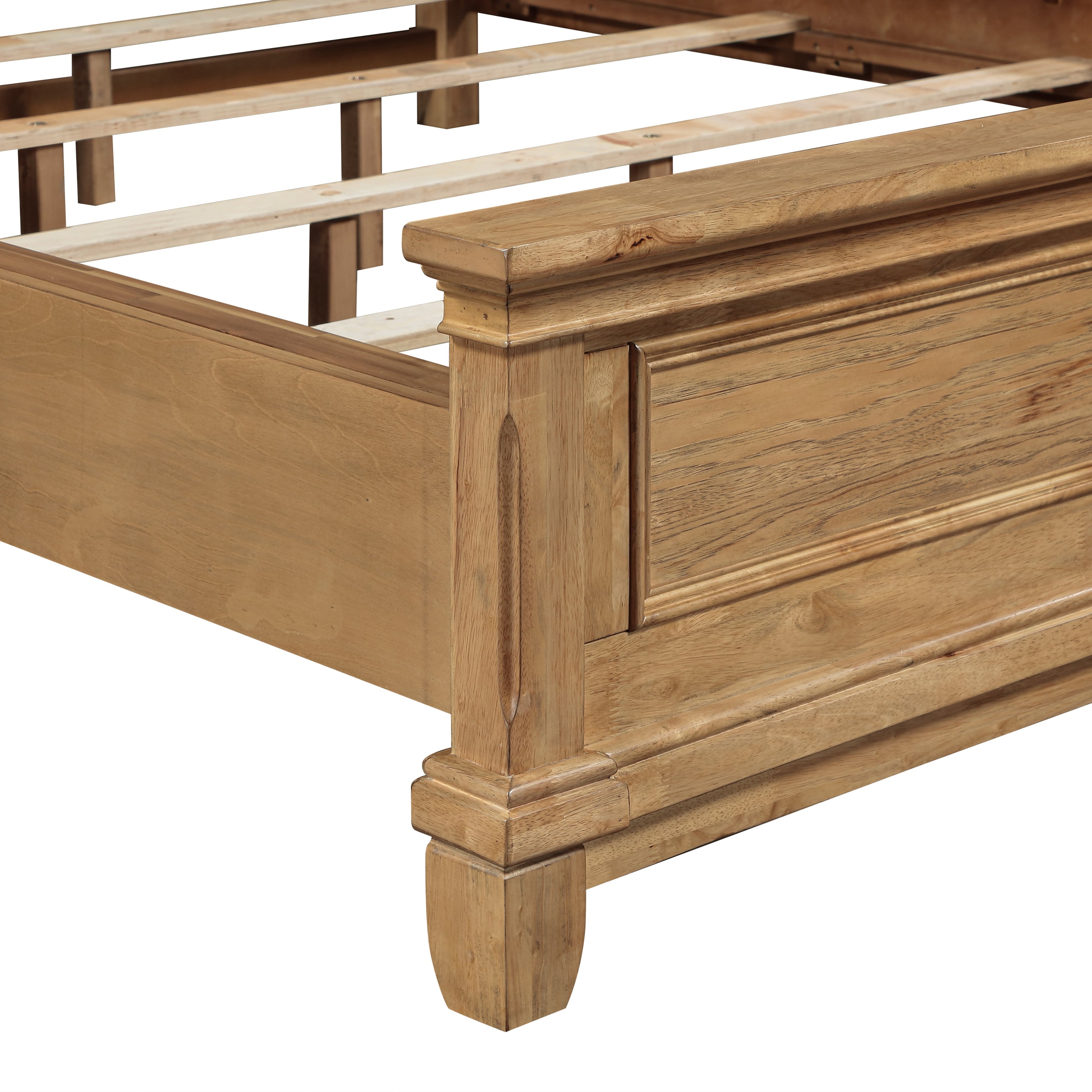 Sunstone Panel King Bed - Honey