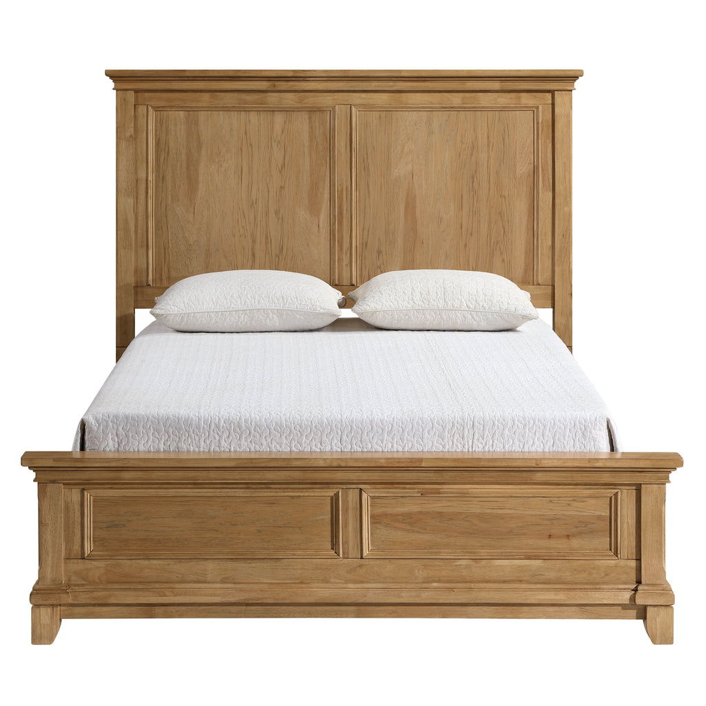 Sunstone Panel King Bed - Honey