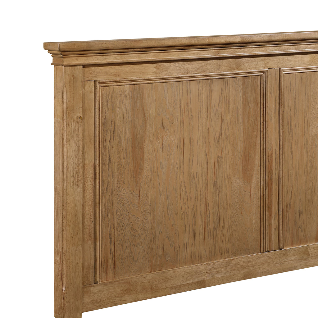 Sunstone Panel King Bed - Honey