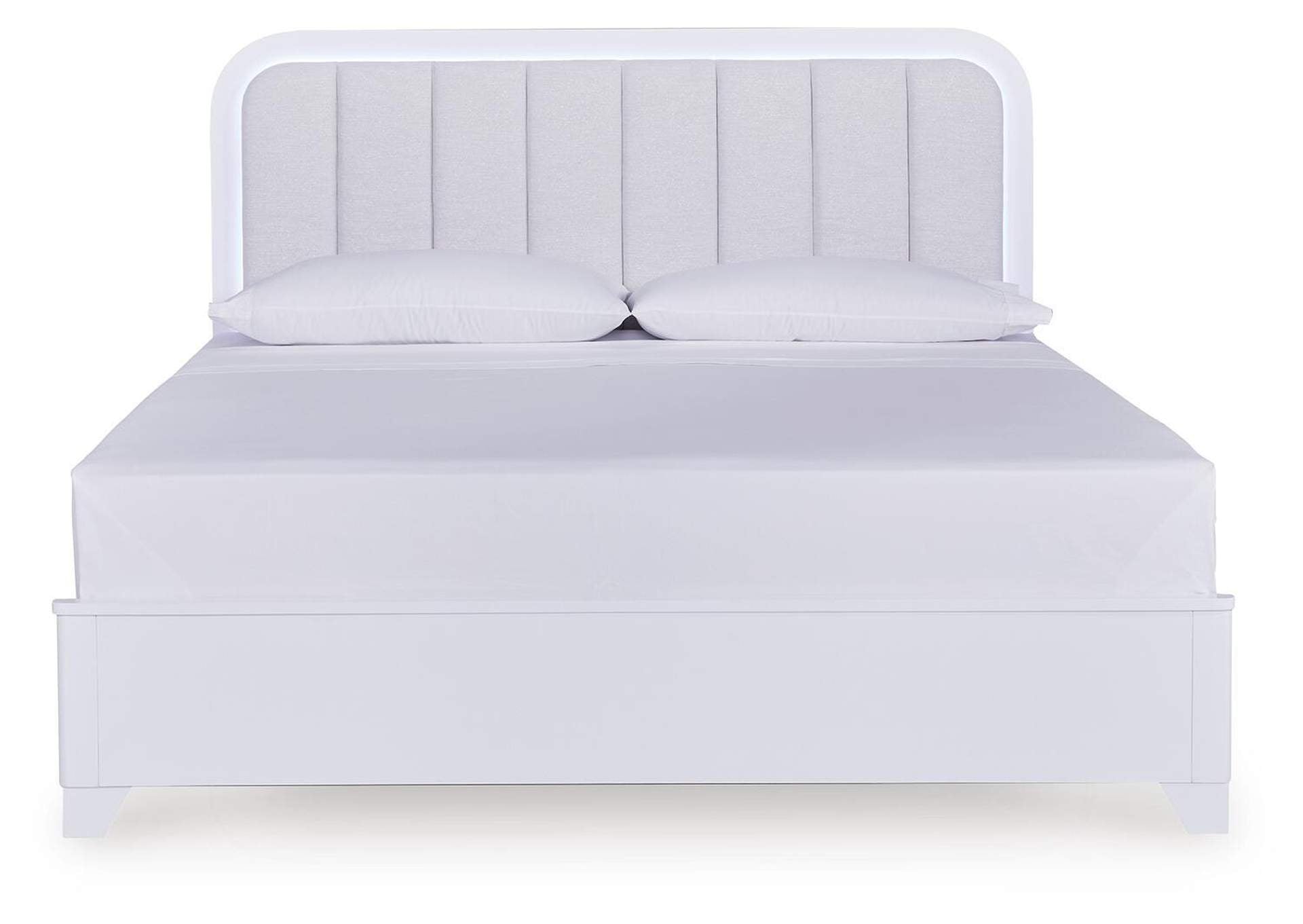 Jarlee California King Upholstered Panel Bed