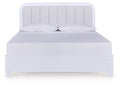 Jarlee King Upholstered Panel Bed