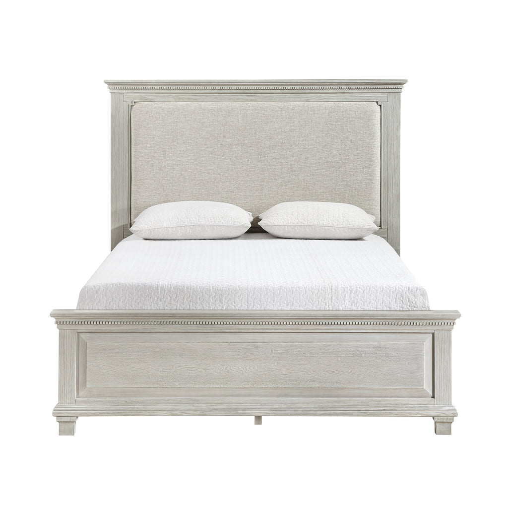 Silver Sands Panel Queen Bed - Gray