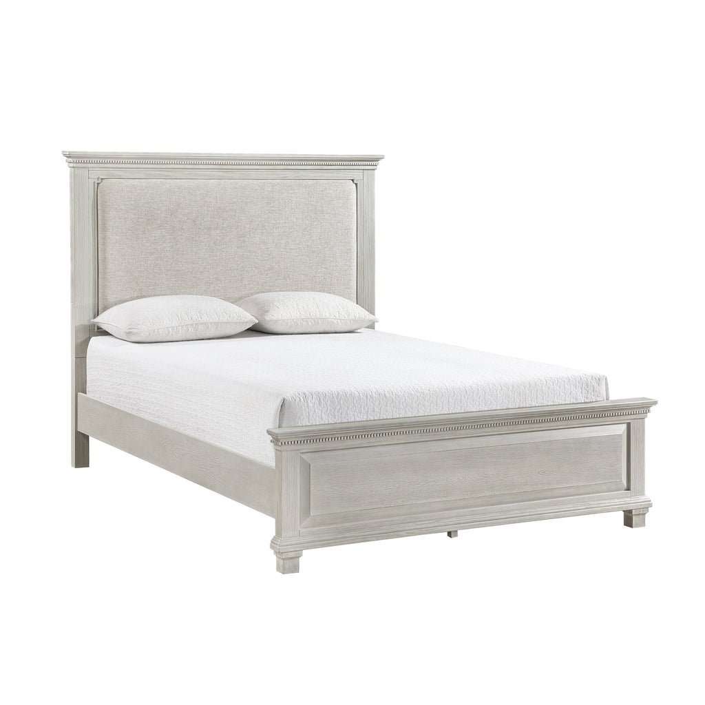 Silver Sands Panel King Bed - Gray