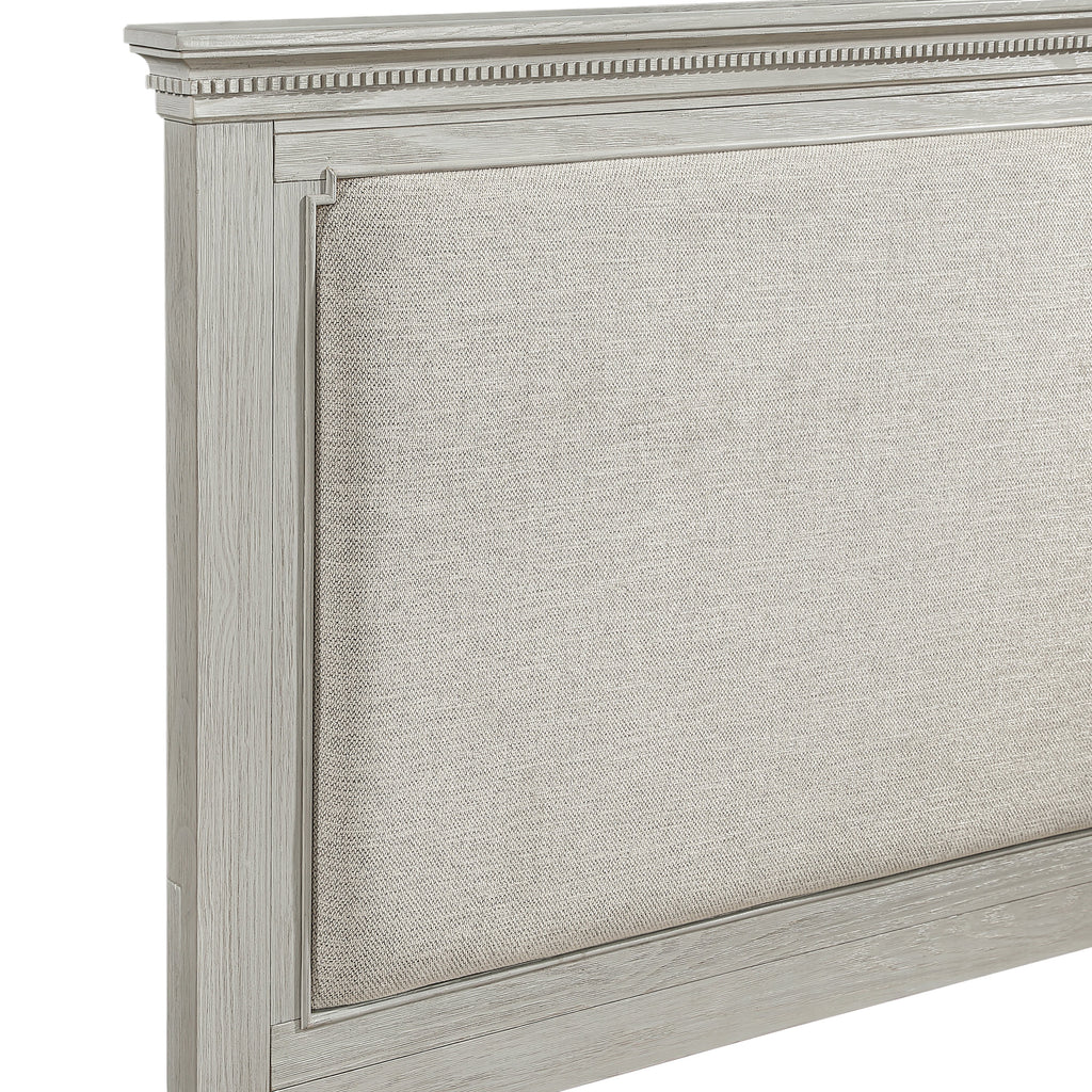 Silver Sands Panel King Bed - Gray