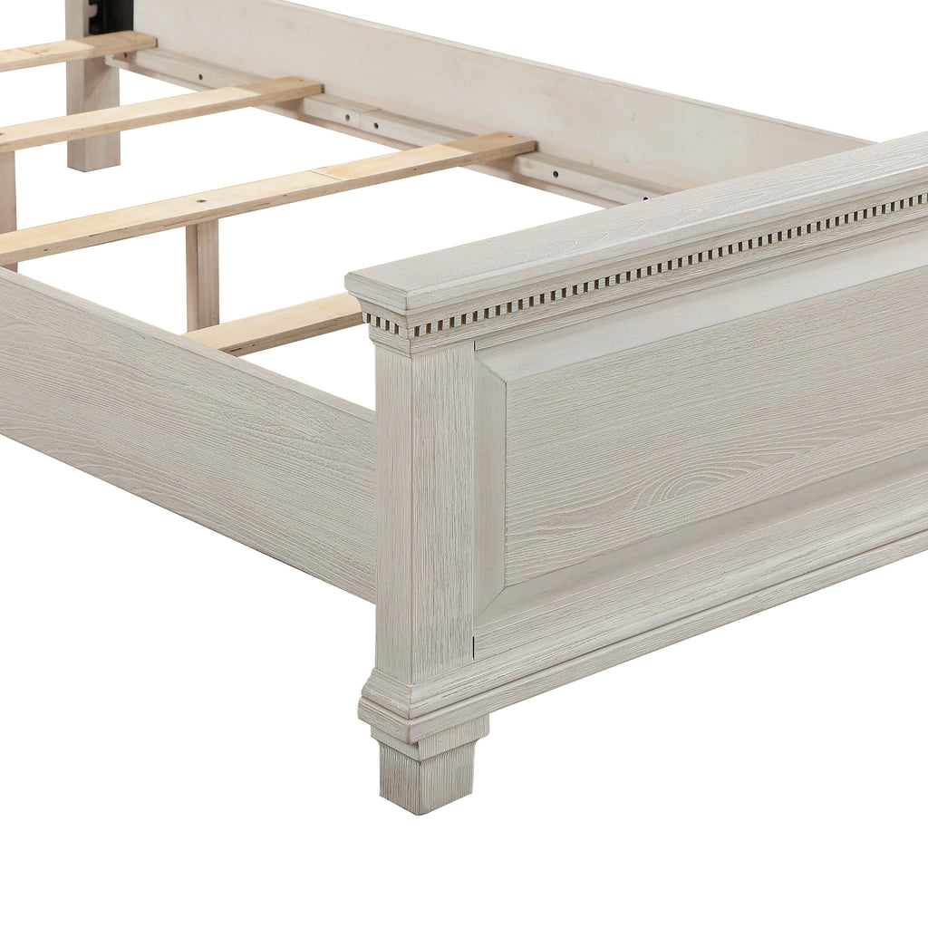 Silver Sands Panel Twin Bed - Gray