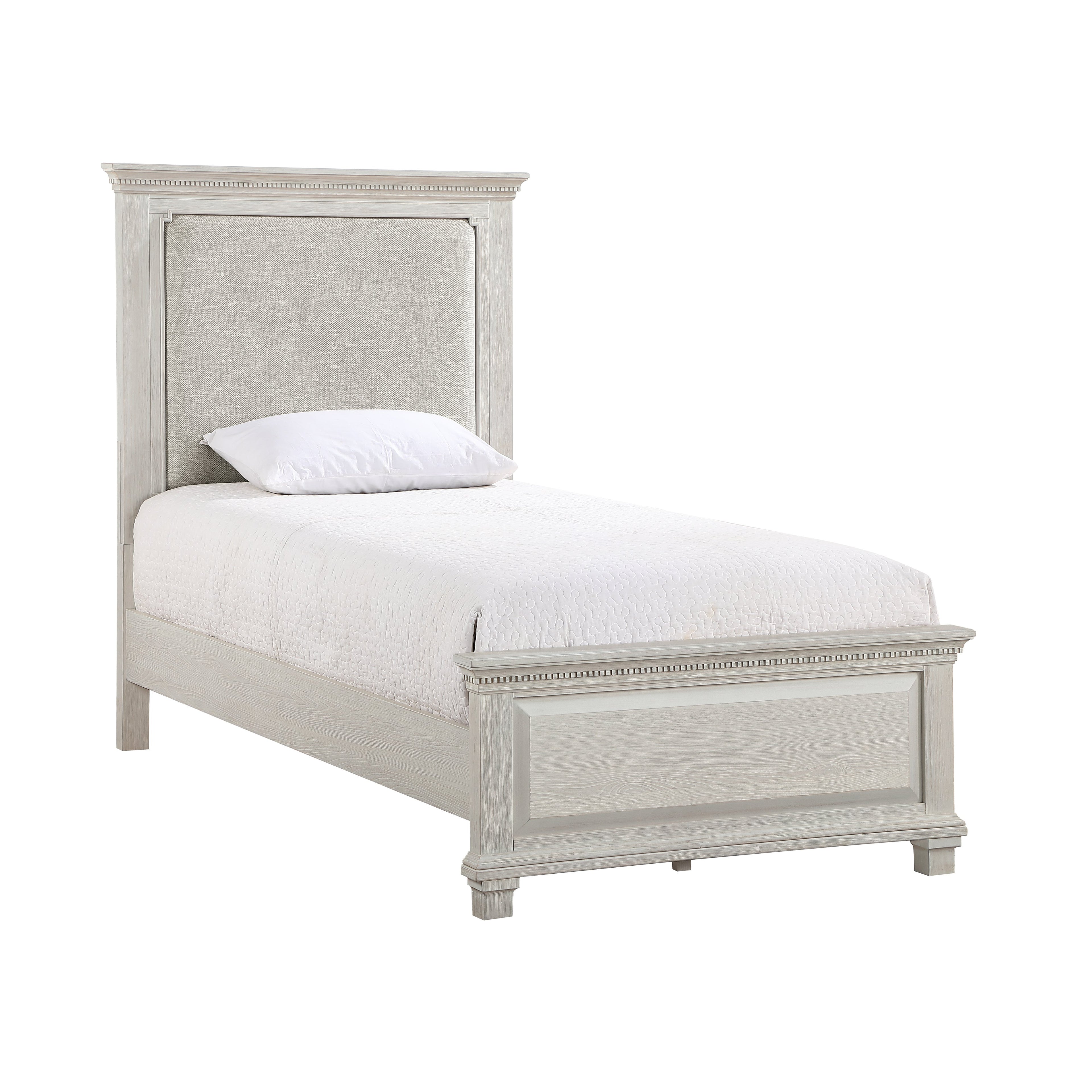 Silver Sands Panel Twin Bed - Gray