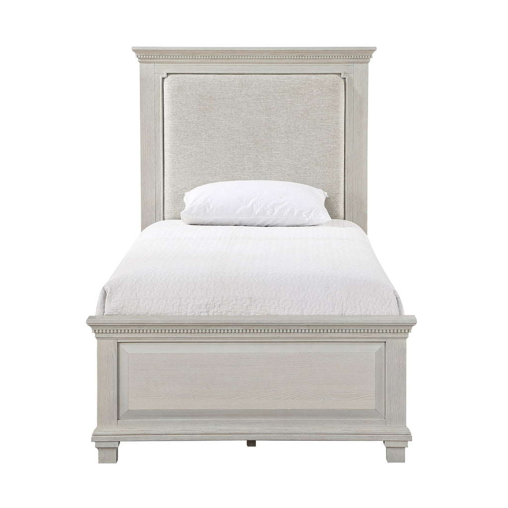 Silver Sands Panel Twin Bed - Gray