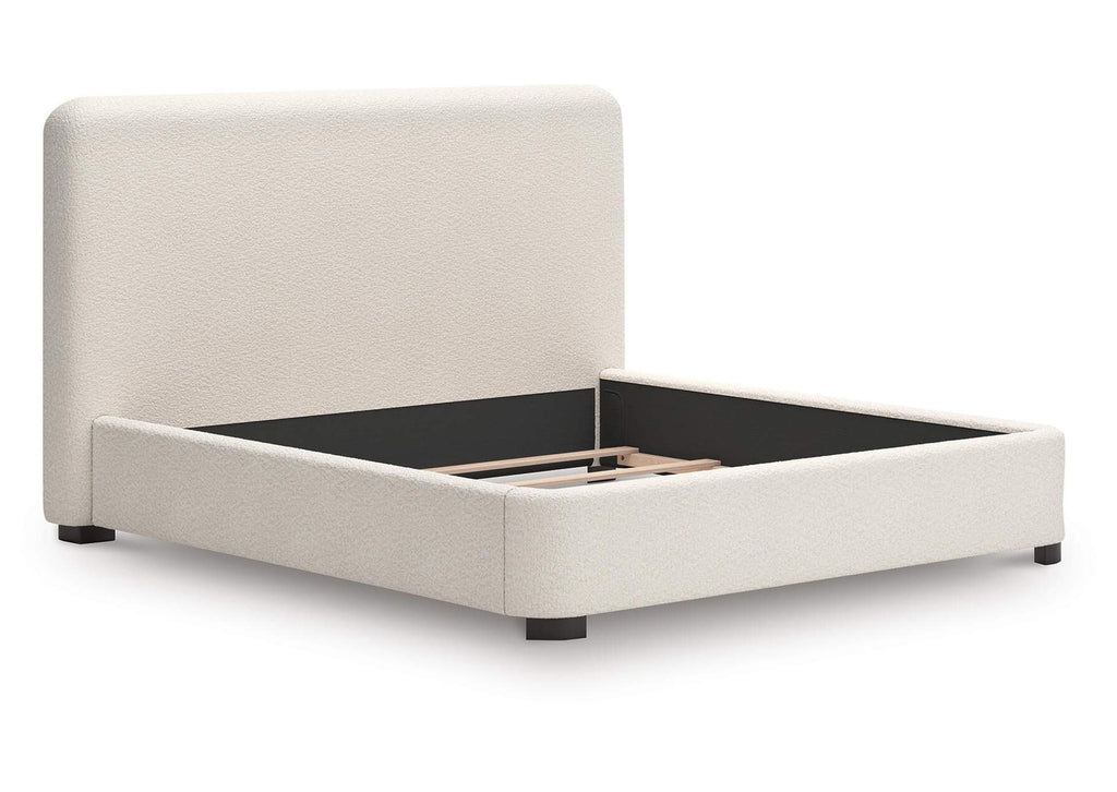 Brintstreet King Upholstered Bed angled view