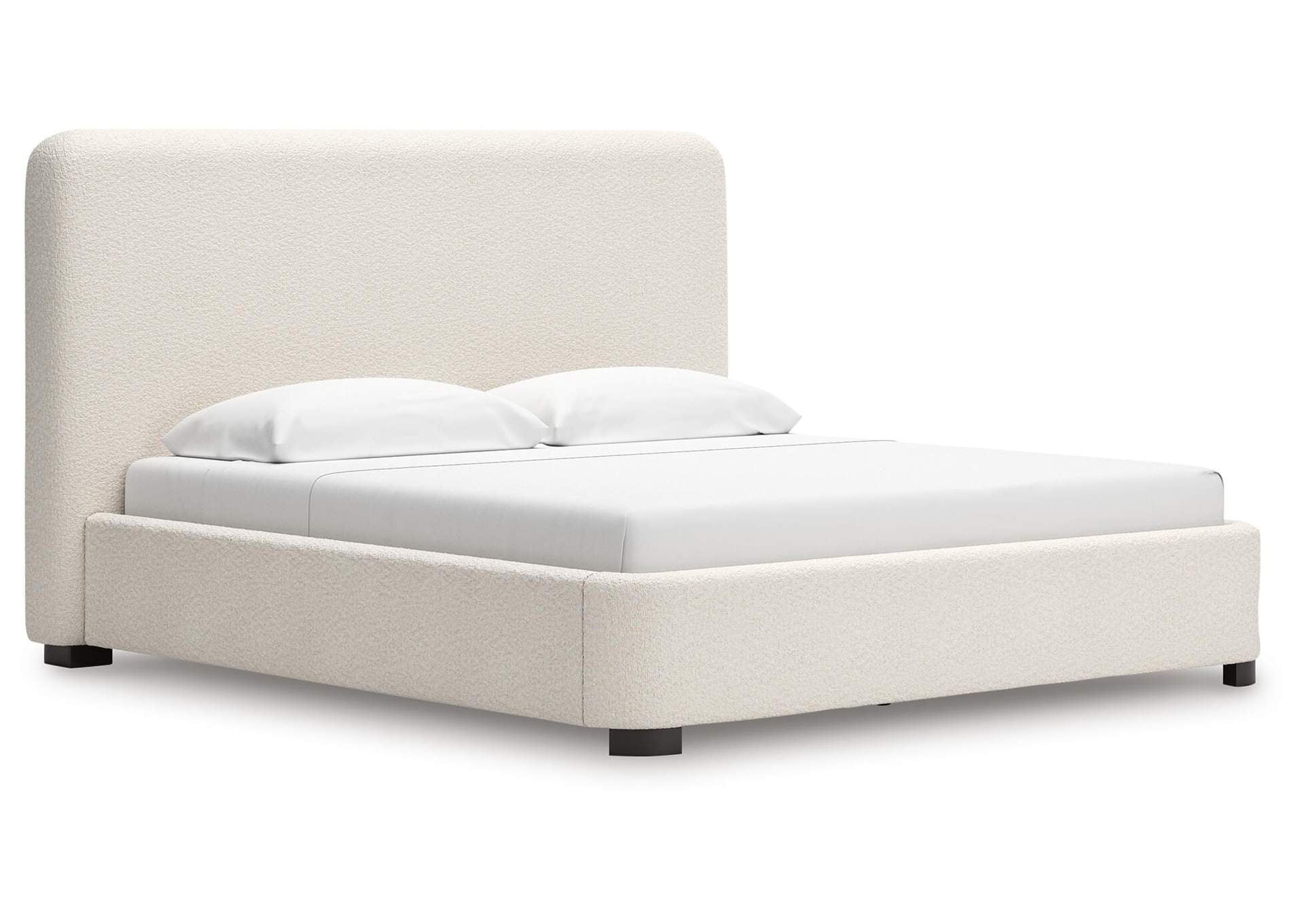 Brintstreet King Upholstered Bed angled view