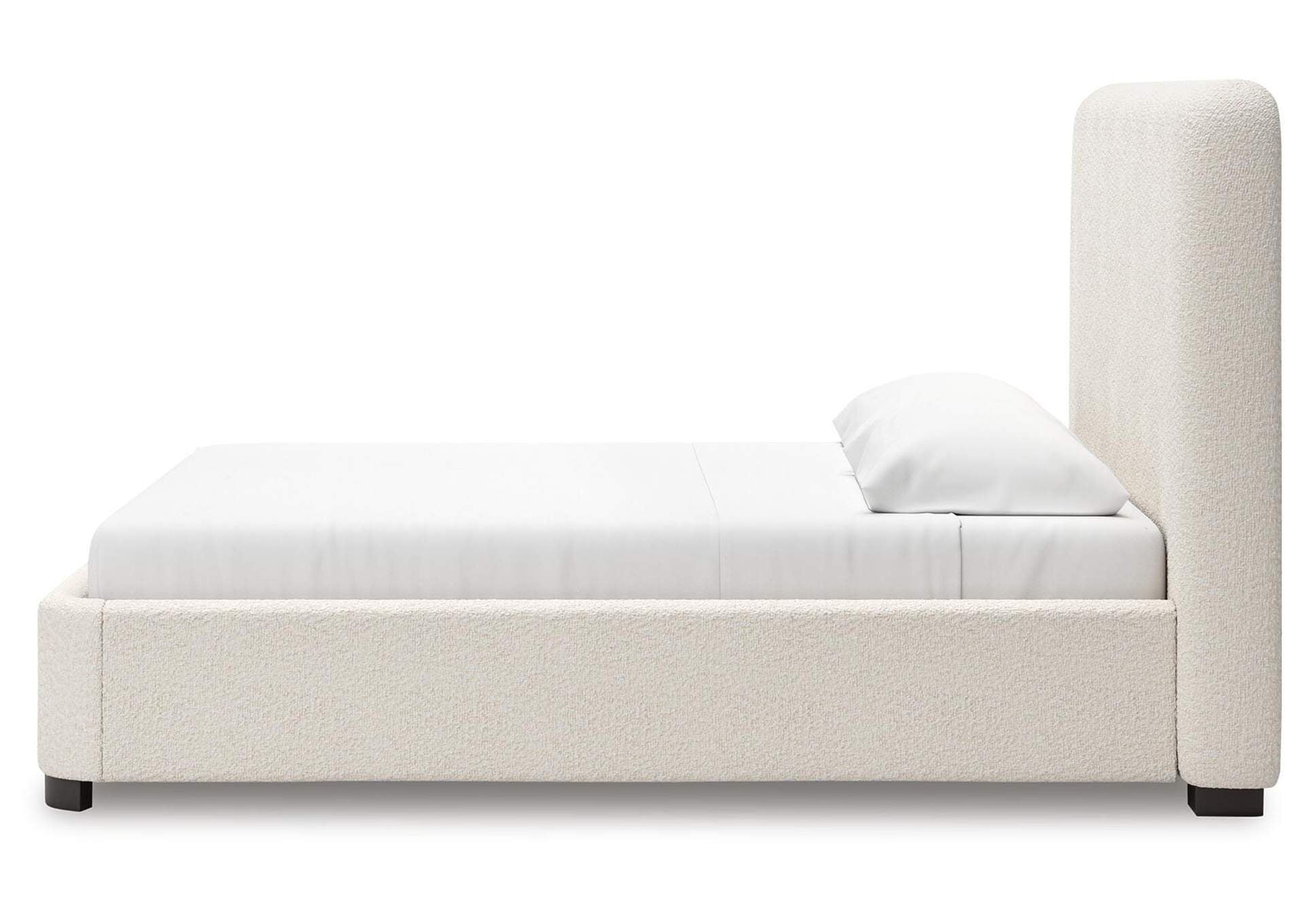 Brintstreet King Upholstered Bed side view